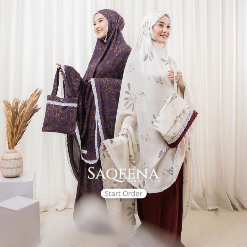 SAQEENA PRAYER SET ORIGINAL JILBRAVE