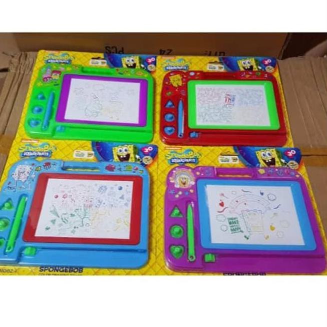 

Dίzίnί rᗴΔdί Spongebob Color Drawing Board Papan Tulis Magnet Warna RKC 01002-1,.,...!