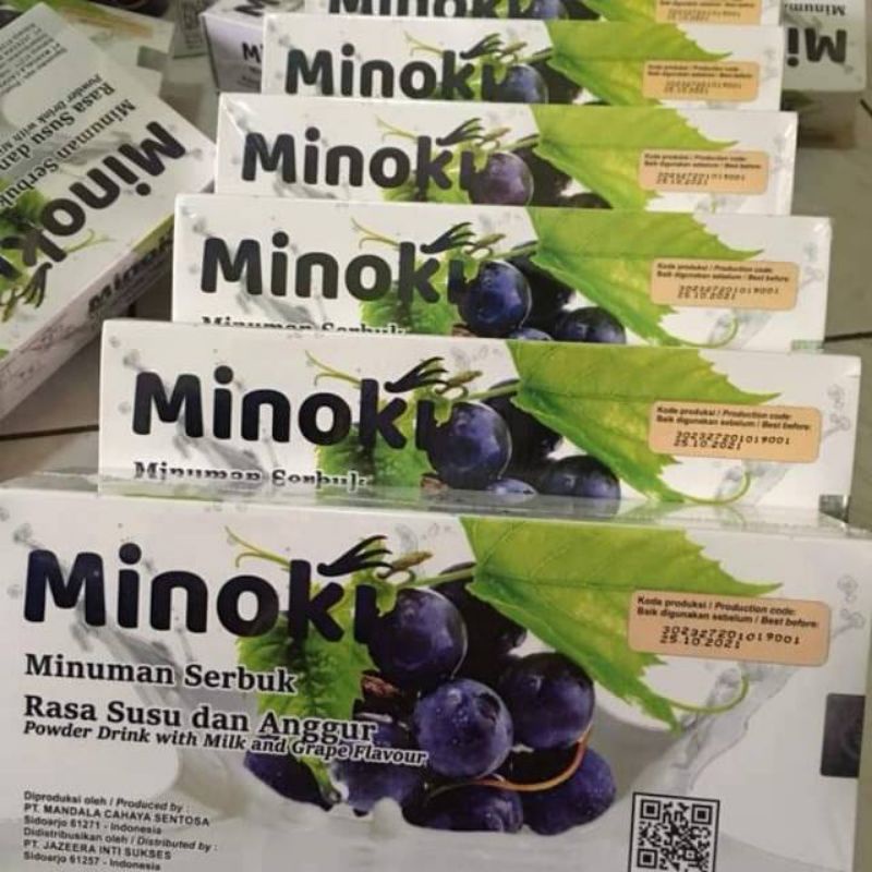 

MINOKI original Suplemen kesehatan Herbal 1 bok isi 10 Sachet