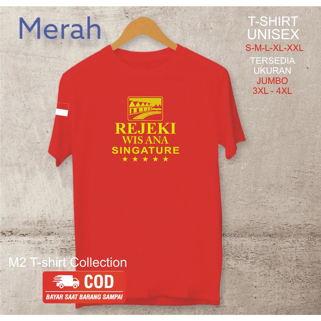 STABILO REJEKI WIS ANA SINGATURE kaos pria dan wanita kaos trendy kaos bergambar kaos tulisan kaos k