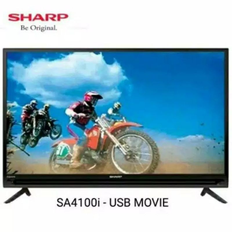 TV SHARP LED 32INCH SA4100/4101/4102 AQUOS HDMI USB MOVIE GARANSI RESMI