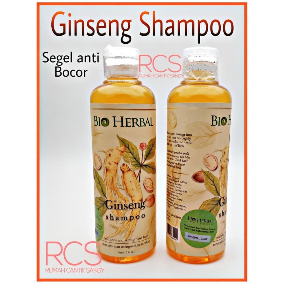 Bio Herbal Shampoo / Bio Herbal Ginseng Shampoo BPOM