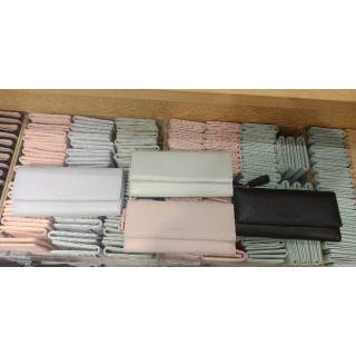 dompet miniso panjang long pink lipat kado cewe japan 