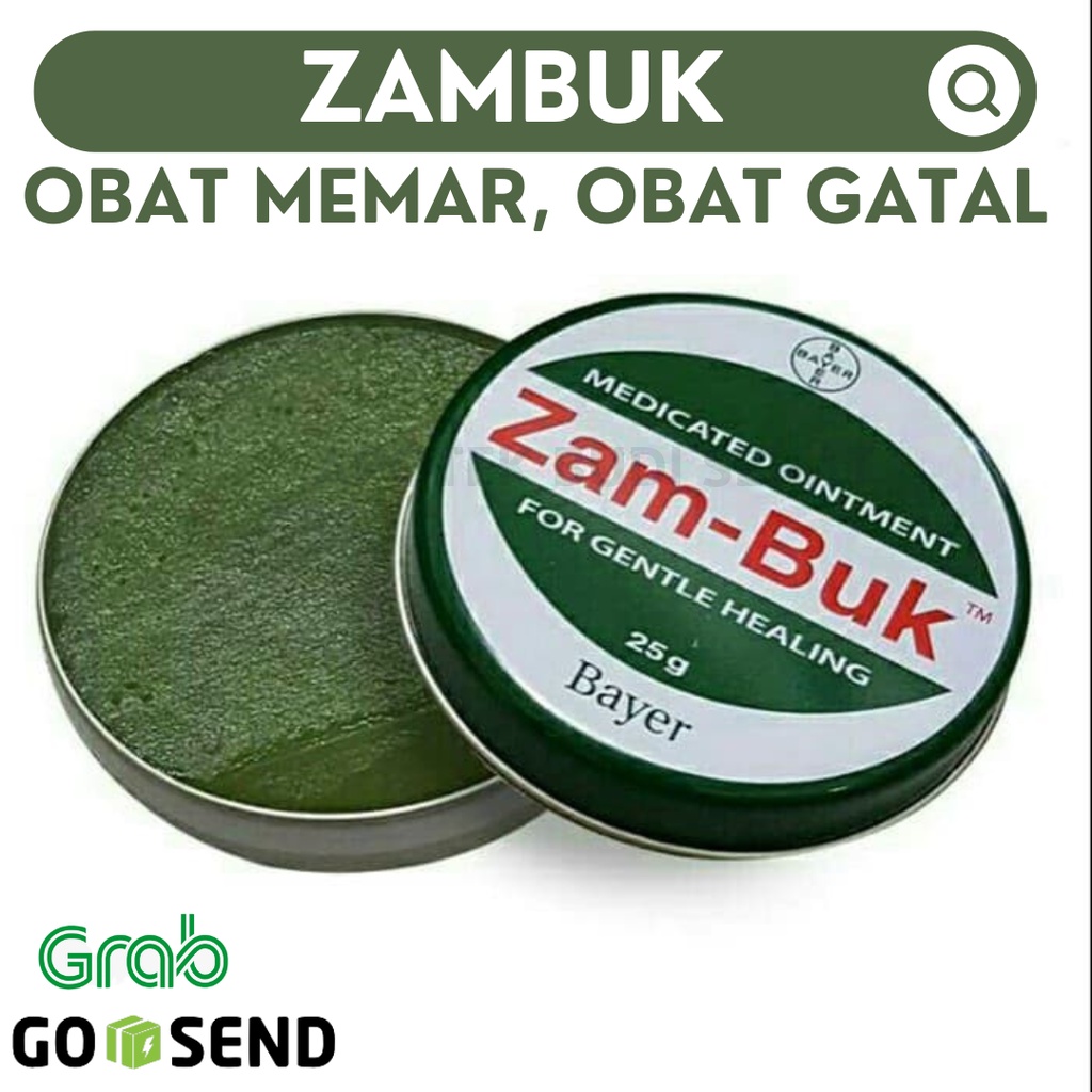 Jual Zambuk Ointment Obat Salep Gatal GIgitan Serangga Obat Nyeri Memar ...