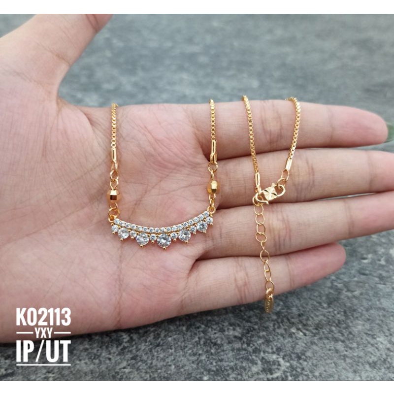 Kalung Yaxiya Koye Warna Gold K02113