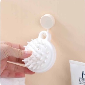 YHOME Alat Pijat Kepala Silikon / Sisir Keramas Anti Ketombe / Sikat Sisir Pembersih Kulit Kepala/Sisir Pijat Keramas Silikon Lembut Anti Rambut Rontok Y182-7