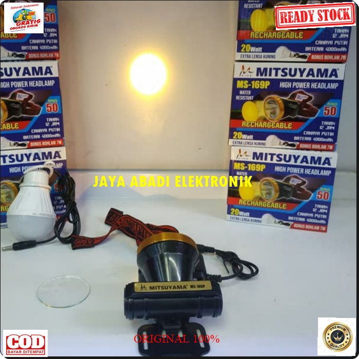 G402 LAMPU SENTER KEPALA 20 WATT LED HEAD LAMP WATERPROOF BATERAI CASAN SINAR PUTIH DAN KUNING CAHAYA TERANG BATERY EMERGENSI BISA UNTUK OLAHRAGA SELAM CAMPING DLL PRAKTIS DAN MUDAH DIBAWA KEMANA MANA HARGA TERJANGKAU