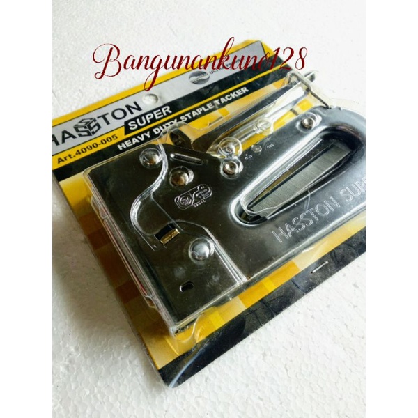 Staples Tembak Stapler Gun Tembak Hasston Super Heavy Duty ART 4090 005