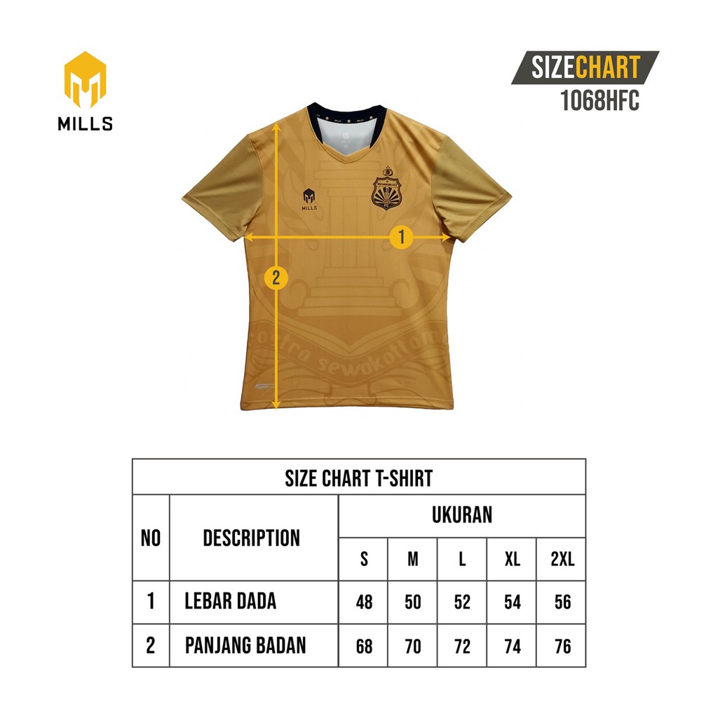 MILLS BHAYANGKARA FC Pre-Season Home Jersey 1068BHFC Original