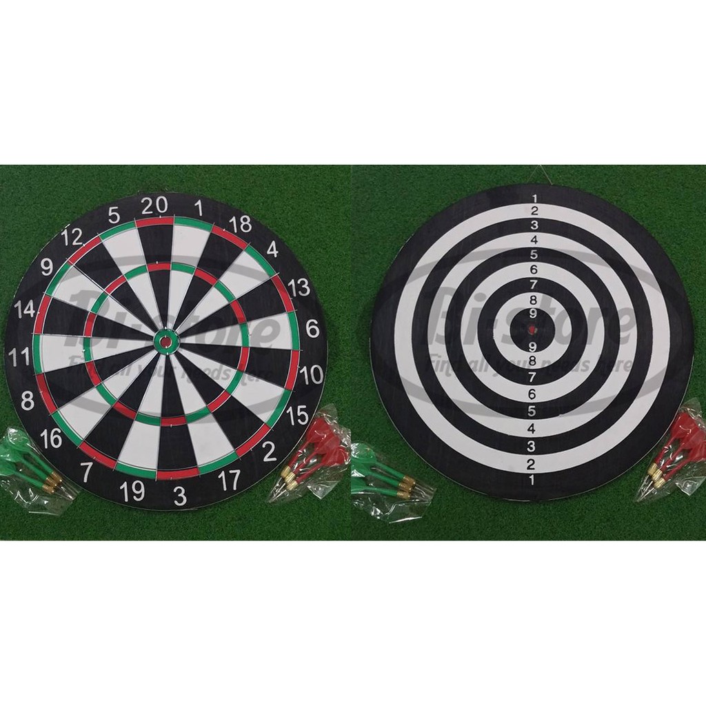 Papan Dart Board Dartboard 17 inch 17inch PJ