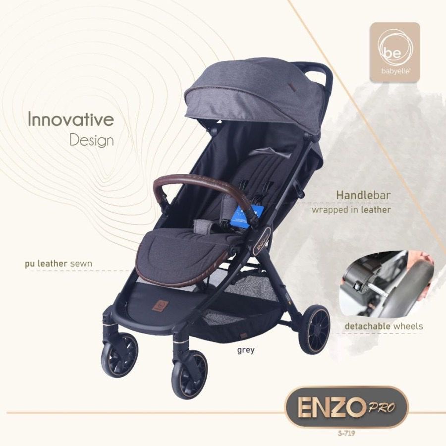 Babyelle Stroller Enzo Pro S179 - Kereta Dorong Bayi