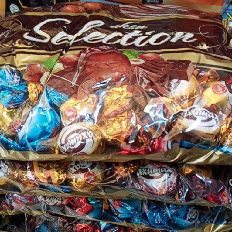 

Mall Coklat turky /oksu/ saudi, dll... coklat arab rasa mix ukuran 1kg