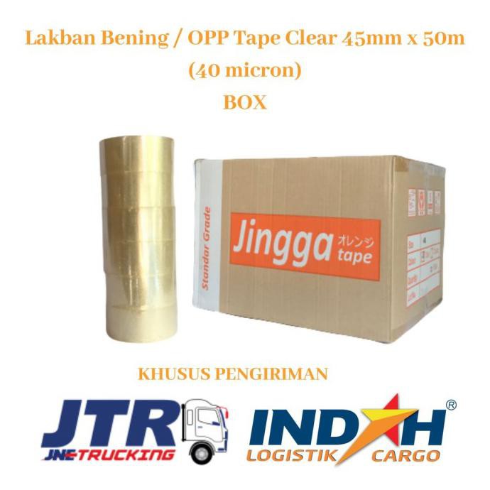

Terbaik Khusus Kargo Per-Box Lakban Bening Opp Tape Clear 45Mm X 50M 4 Leovivi96Out