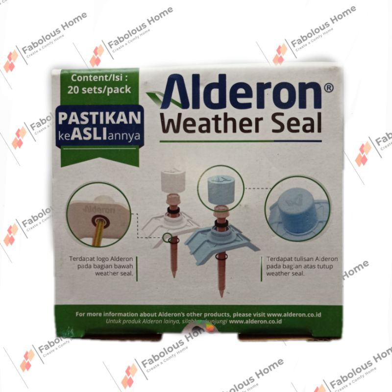 roofing alderon 7cm putih