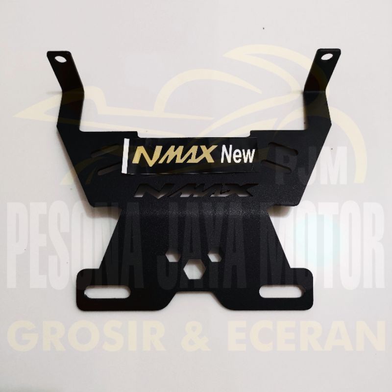 Breket Tatakan Plat Nomor Cha Ready  Nmax Lama,Nmax New 2020,Aerox &amp; Honda Pcx New