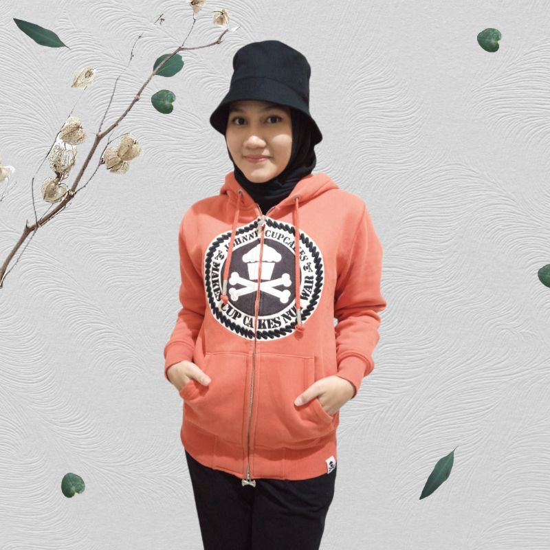 Hoodie Johnny Cupcakes Orange
