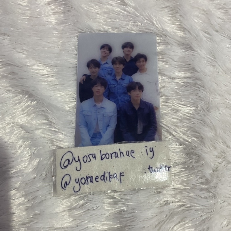 SPC TEAR SPECIAL PHOTOCARD TEAR SPC LENTICULAR TEAR GROUP BTS DILAN