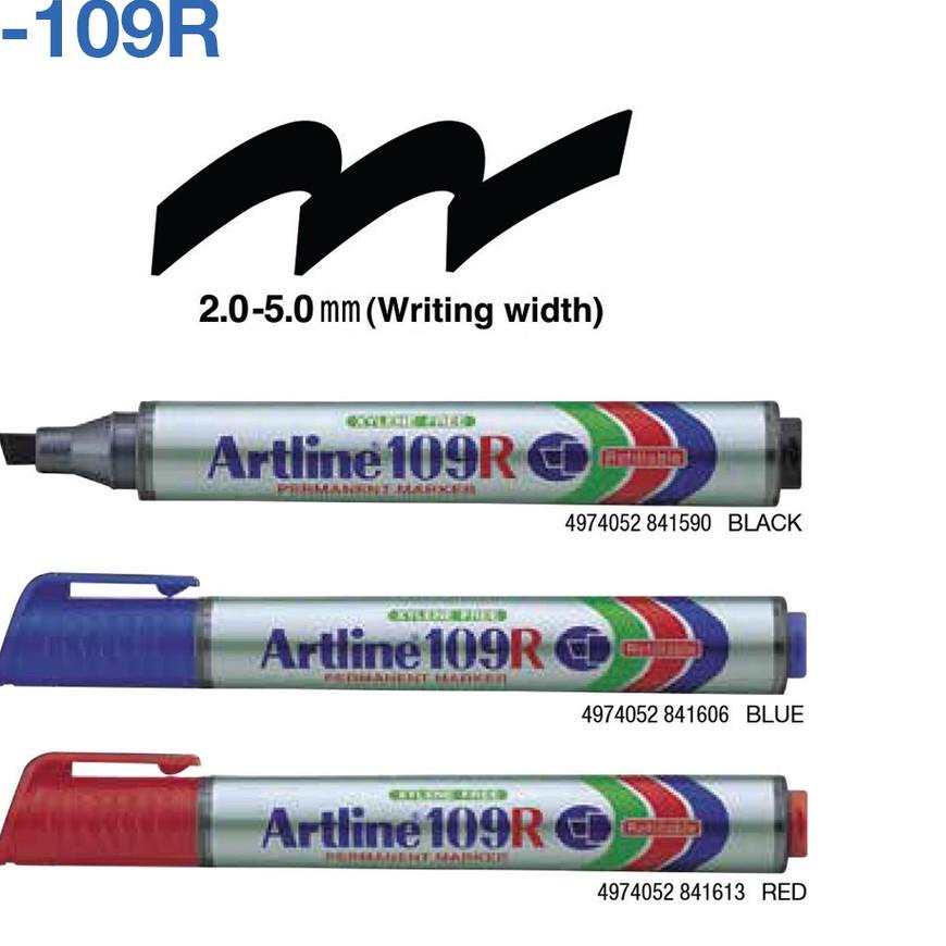 

COD✔️GROSIR Spidol Permanen Marker Artline EK-109 R (12 PCS)|KD2