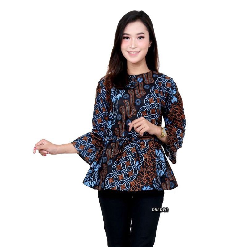 Baju Batik Wanita / Atasan Batik Wanita / Baju Batik Atasan Wanita Modern 2022 / Baju Batik Wanita K