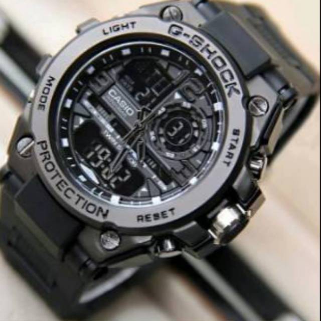 Jam tangan pria casio G shock sporty besi