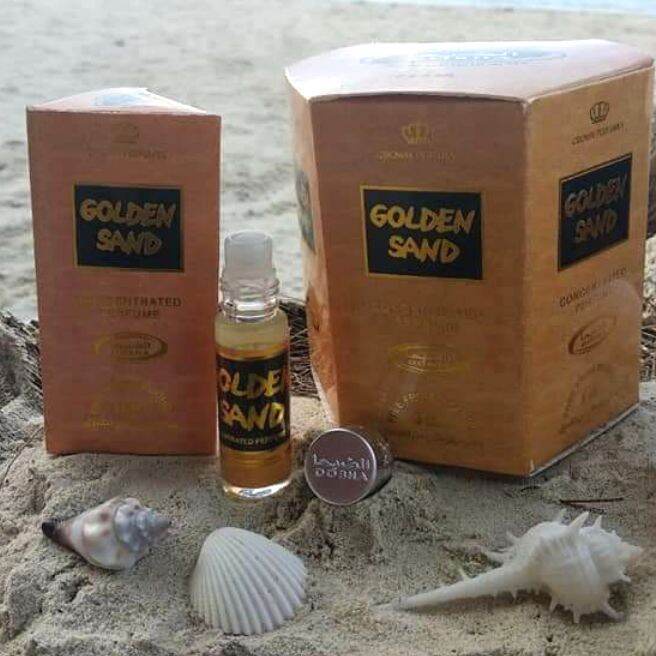 Minyak Wangi GOLDEN SAND Parfum DOBHA 6ml Roll On Non Alkohol