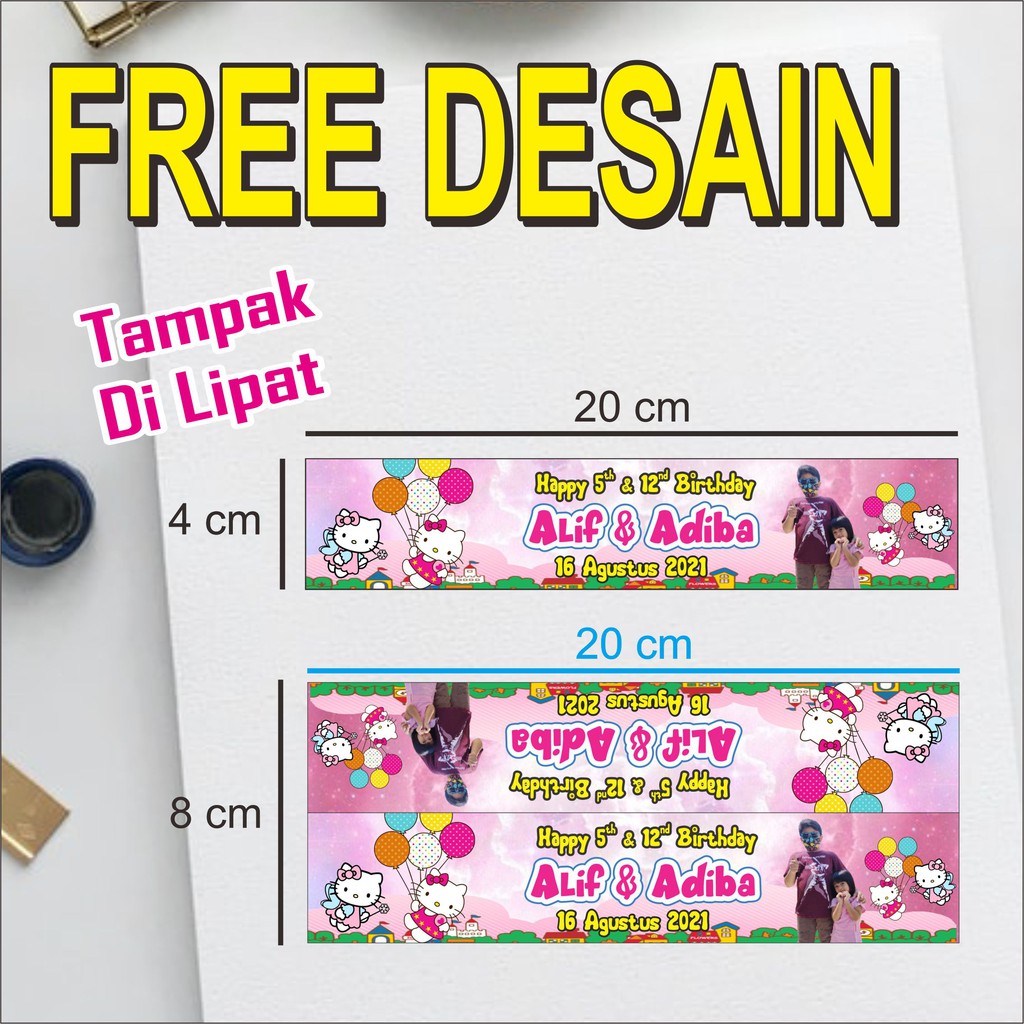 PROMO !!! Ulang Tahun paket murah meriah plastik ultah Tas Ultah Label Ultah Jajan Snack Plastik-1