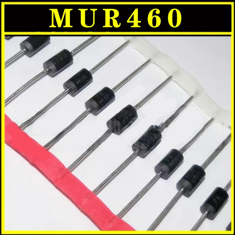 100pcs Dioda MUR460LG MUR460 In-line DO-201