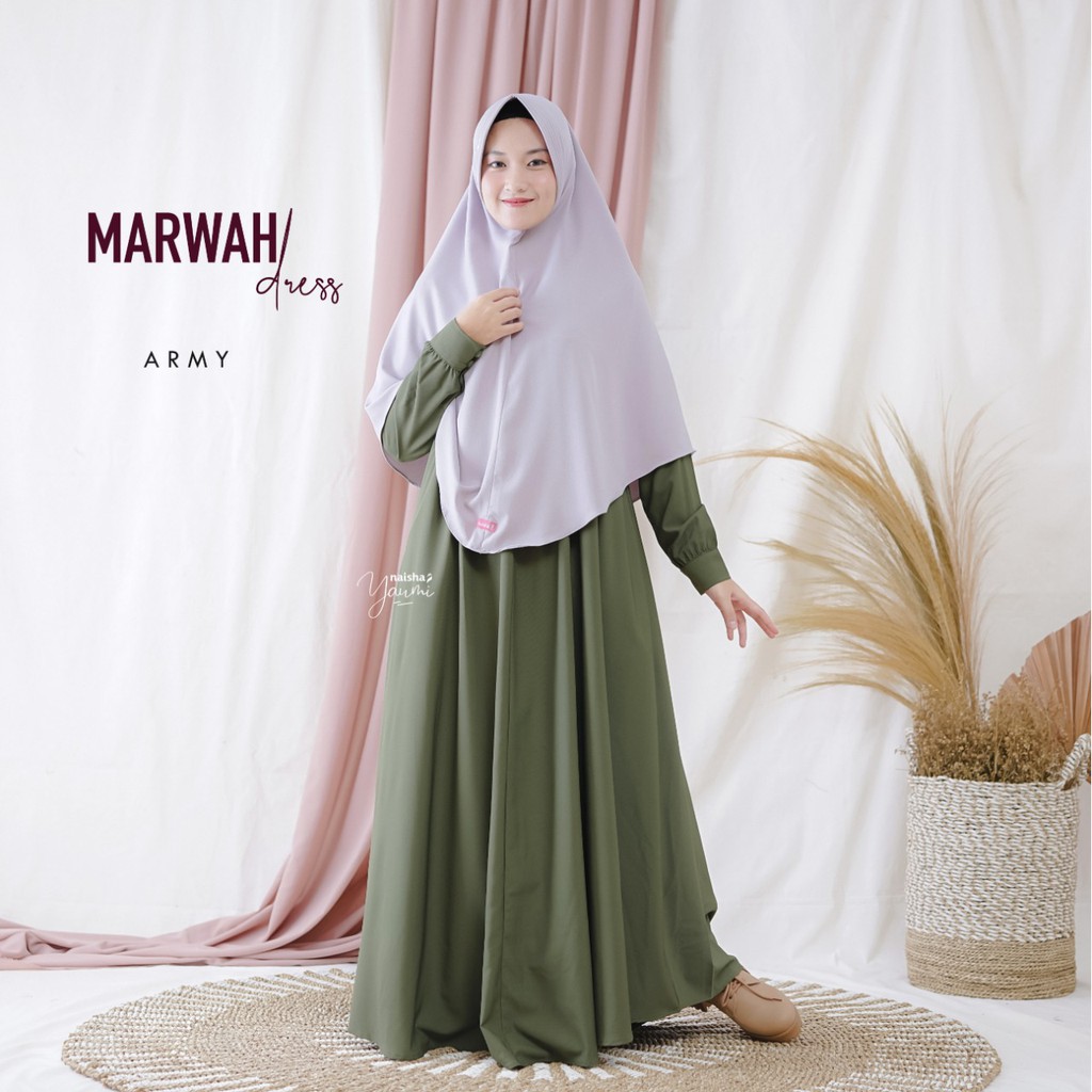 GAMIS YAUMI SERIES GAMIS MARWAH DRESS TERLARIS
