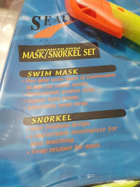 Mark / snorkel set