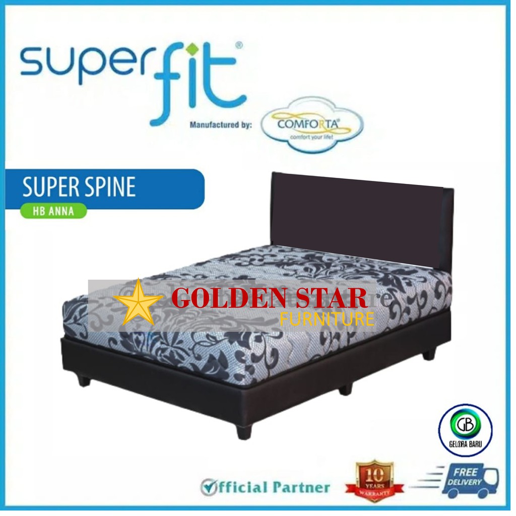 Jual SET / Kasur Comforta Super SPINE Spring Bed Tulang Kesehatan ...