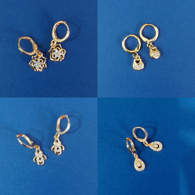 anting dewasa, perhiasan xuping cantik