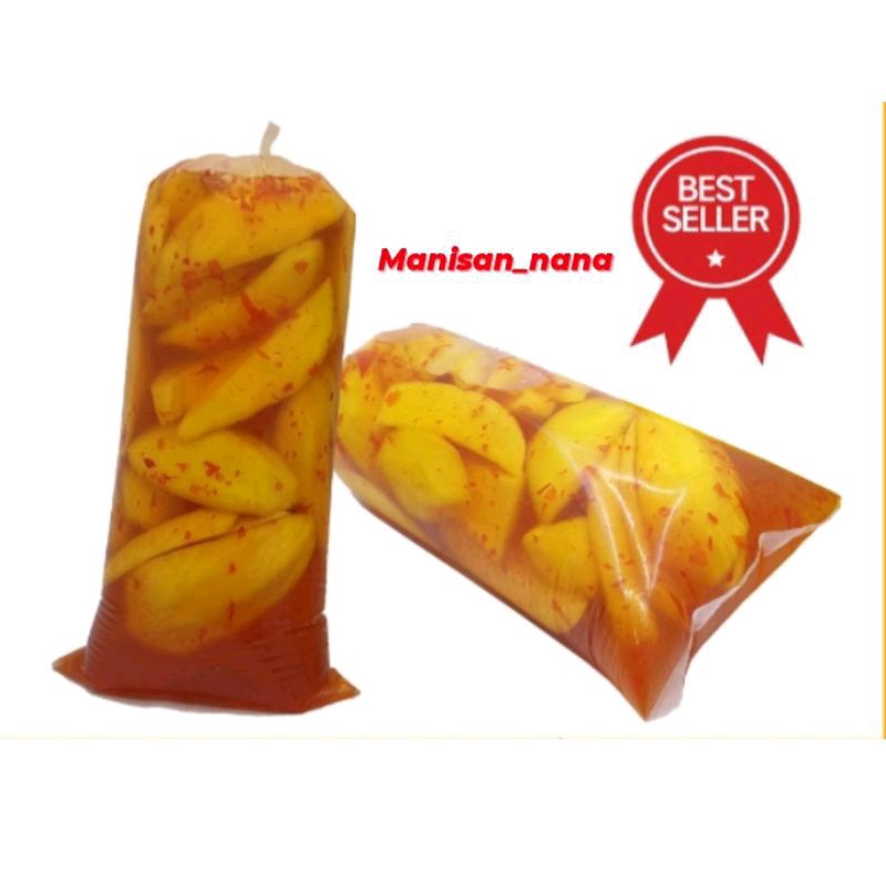 

ASINAN MANGGA BASAH PEDAS DAN MANIS (250gram)