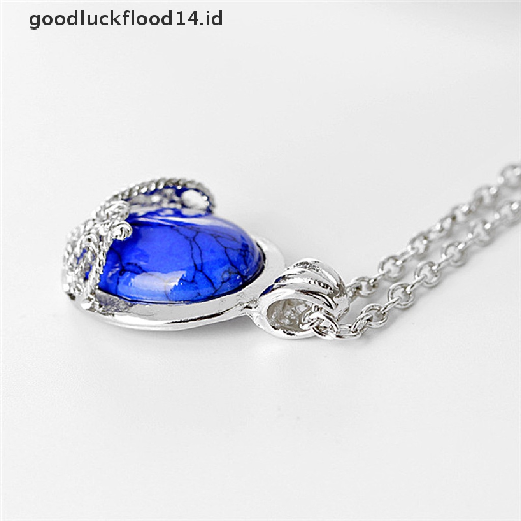 [OOID] Film The Vampire Diaries Katherine Fashion Anti-sunlight Lapis Lazuli Pendant Necklace ID