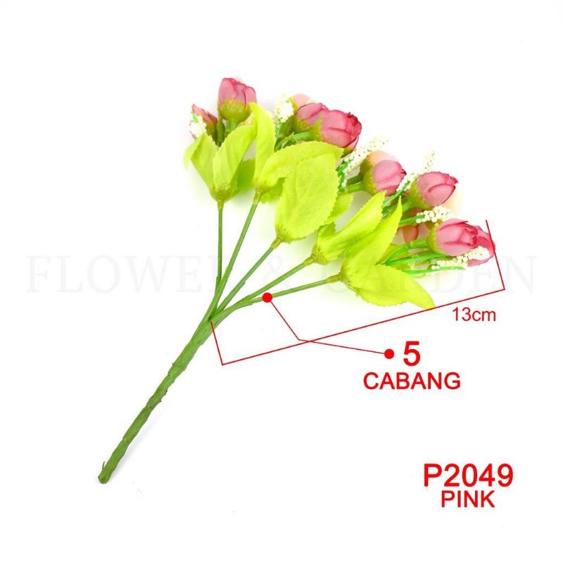 bunga mawar kuncup mawar artificial rose bud mawar kuncup