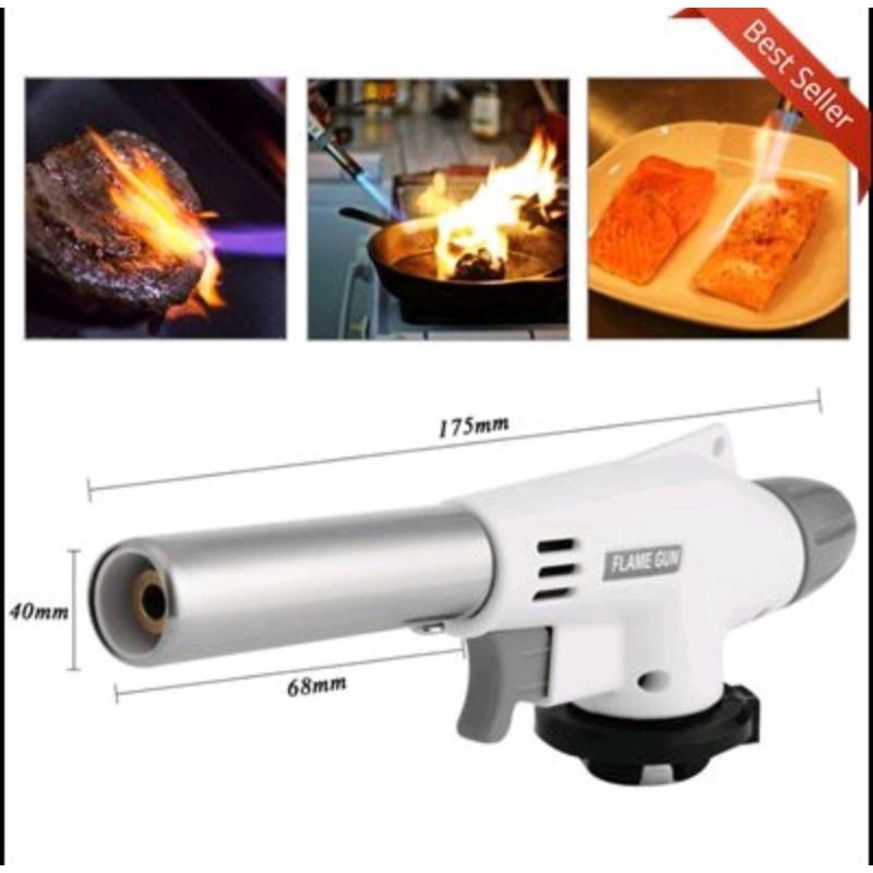 Portable Gas Torch / BBQ Blow Torch / Flame Gun / Korek