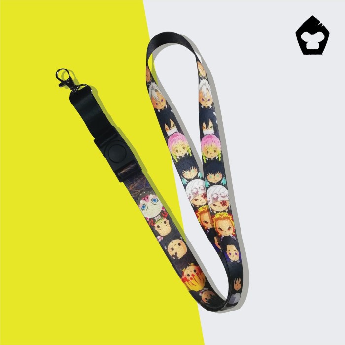 

Eklusif Tali Lanyard / Tali Id Card / Strap Kimetsu No Yaiba / Demon Slayer Promo