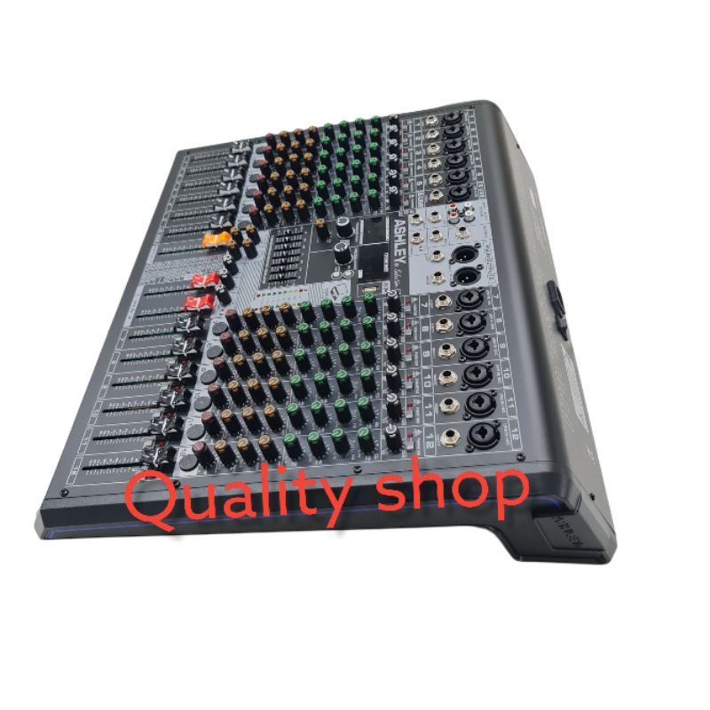 Mixer Ashley 12 Channel Selection12 Baru Supports Usb Recording To PC