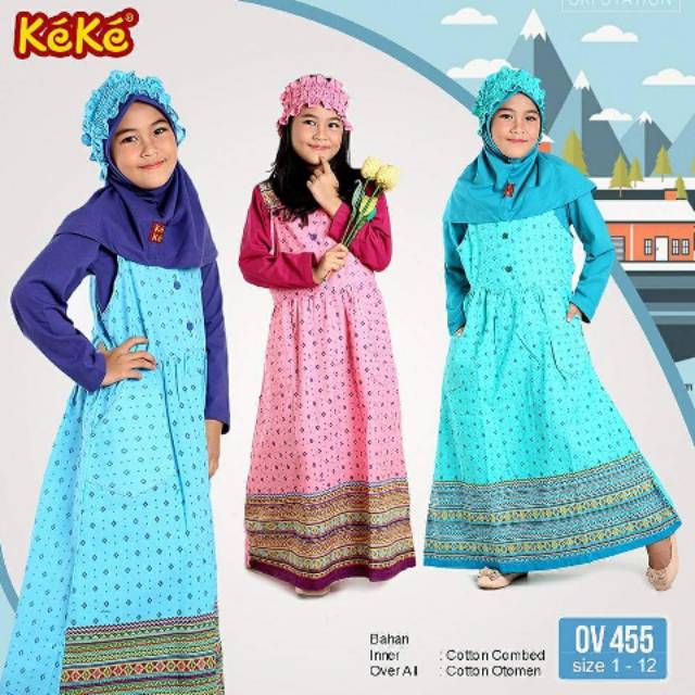 Baju muslim anak KEKE
