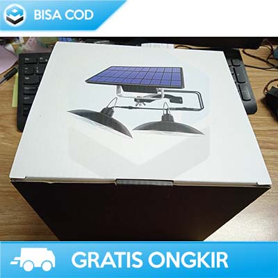 LAMPU LED TENAGA SOLAR PANEL SURYA OUTDOOR BY AMARYLLIS WATERPROOF ORI