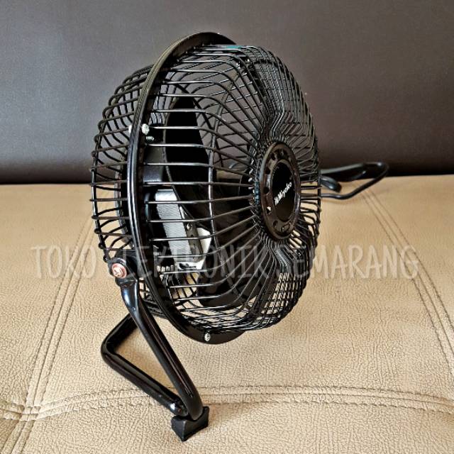 MIYAKO KIPAS ANGIN BESI KAD 06 DESK FAN 6 INCH KIPAS MINI KECIL MEJA KERJA MEJA BELAJAR