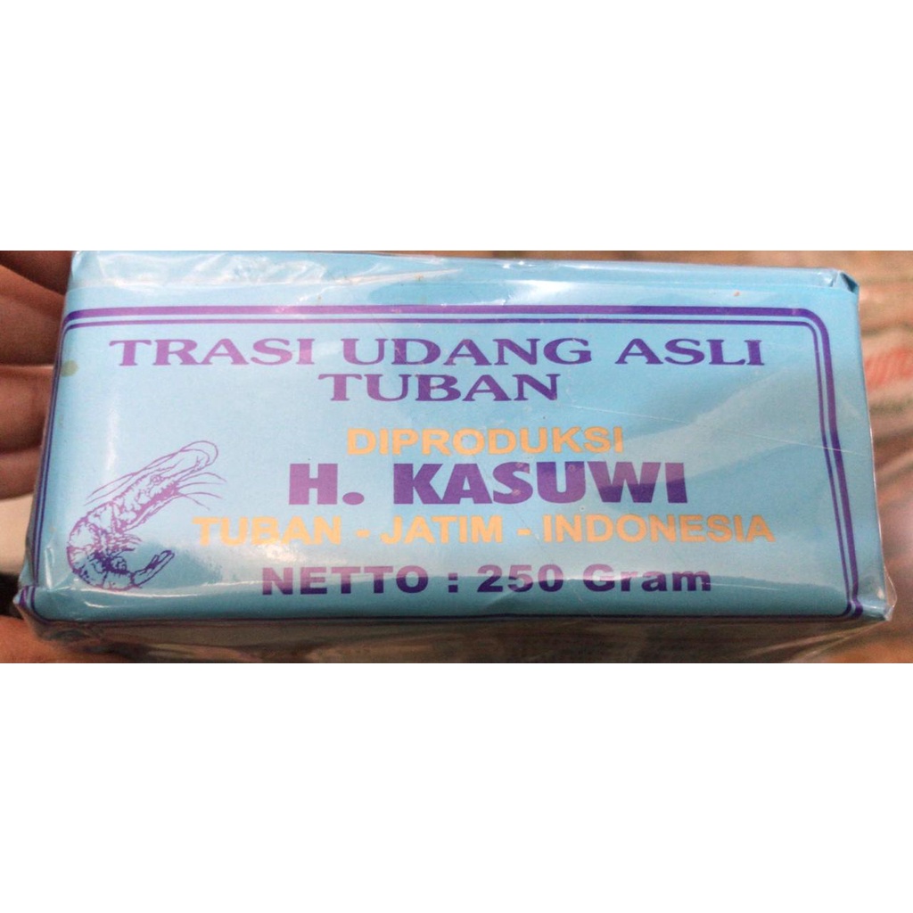 

Terasi / Trasi Udang H. Kasuwi asli Tuban