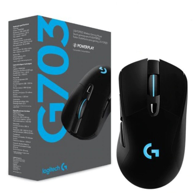 Mouse Logitech G703 Hero Lightspeed Wireless - Gaming - Garansi Resmi