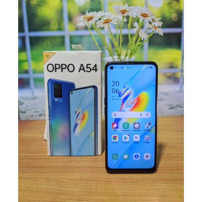 Oppo A54 Ram 6/128gb Ex Resmi Indonesia