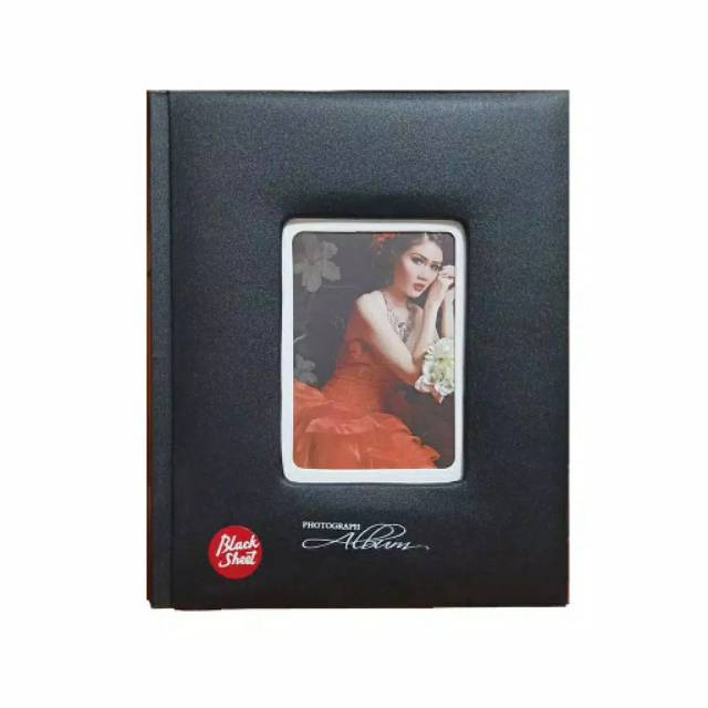 Foto Album Magnetik Black Sheet Exclusive uk 2R, 3R, 4R, 5R, 6R ( 20 Halaman)