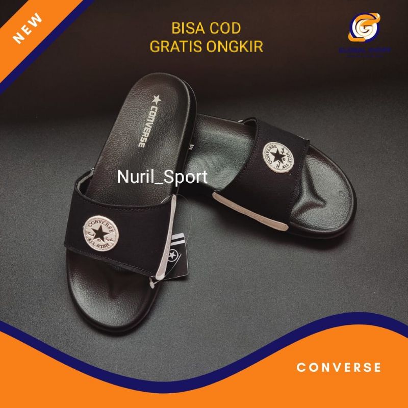 Sandal Selop Converse Pria Wanita/ Sendal Import /Sendal Slop/Sandal Slide