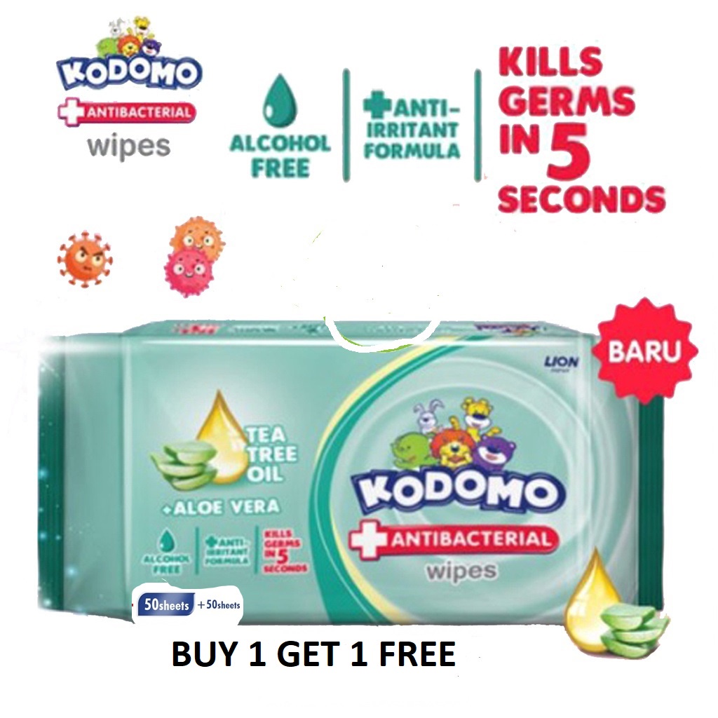 Cussons Baby Wipes 50's (BELI 1 GRATIS 1) Tissue Bayi Cussons / Tissue Basah Cussons / Tisu Basah