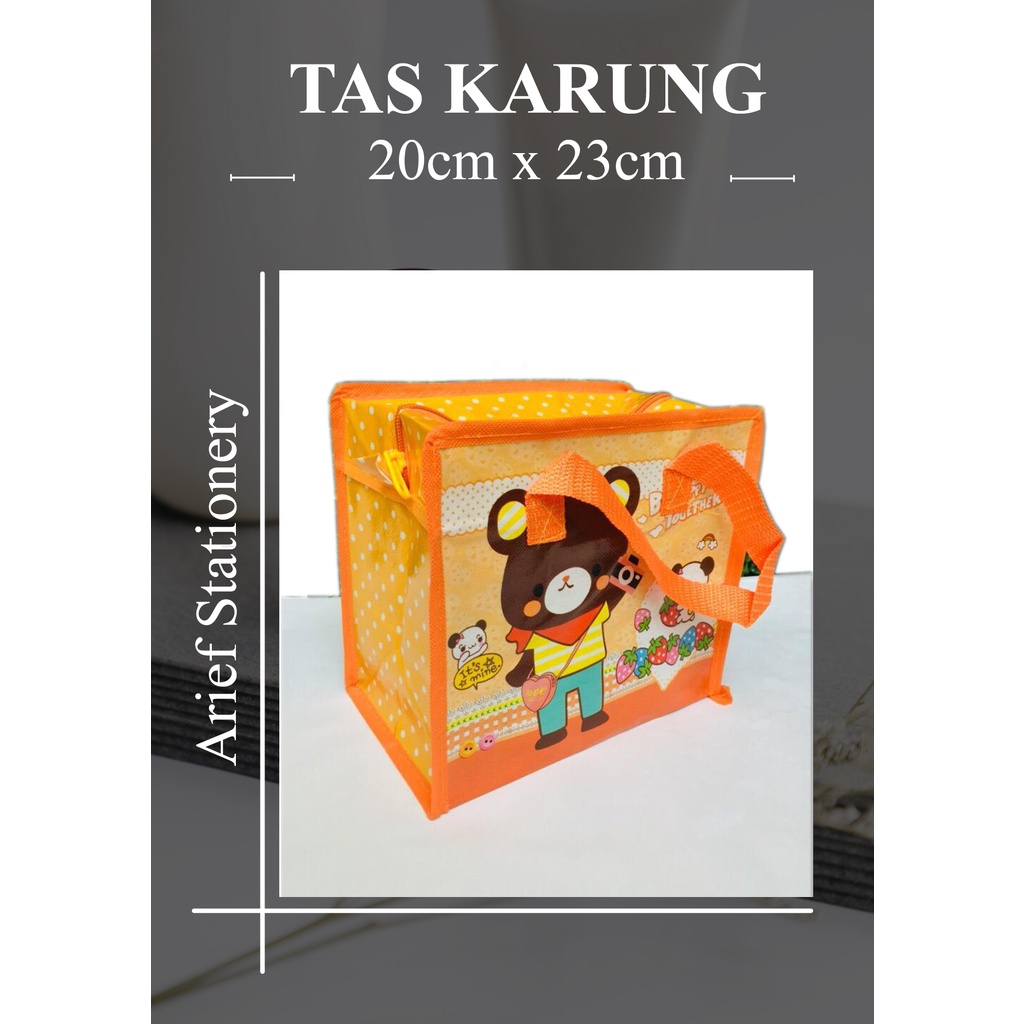 Tas Karung Serbaguna Tas Belanja Tas Loundry Ukuran 20cm x 23cm