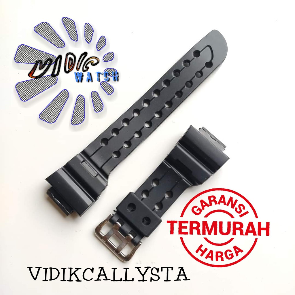 Strap tali jam tangan D ziner 8178 DZ 8178 Dziner 8178 Hitam