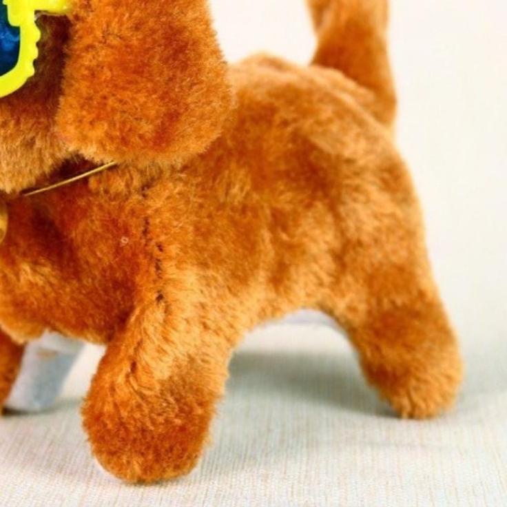 ✦ MAINAN BONEKA ANJING BISA BERJALAN DAN BISA BUNYI SEPERTI ANJING MAINANA ANAK ANJING ♟