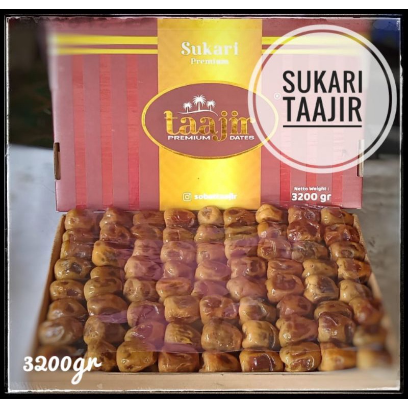 

Kurma Sukari Premium Taajir Ukuran Jumbo